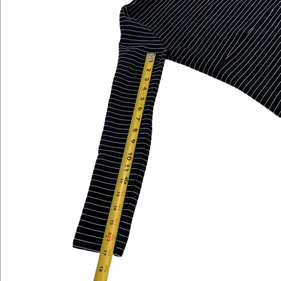 Mango Black & White Long Sleeve Dress Size 6 - Picture 10 of 17